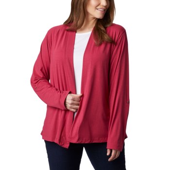 Columbia Ženske Kardigan - Essential Elements Plus Size Crvene Ljubičaste | PLNW-69410